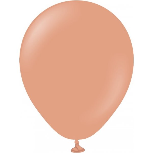 Mini-Luftballons einfarbig - Premium 13 cm - Tonrosa