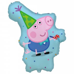 Folienballon - Groß - Greta das Schwein - Georg - 65 x 85 cm Folienballon - Groß - Greta das Schwein - Georg - 65 x 85 cm