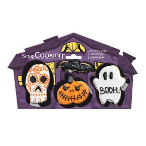 Lebkuchen-Ausstechformen für Halloween - 4er-Pack Lebkuchen-Ausstechformen für Halloween - 4er-Pack