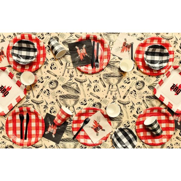 Tischdecke - Grill - 180x120 cm Tischdecke - Grill - 180x120 cm