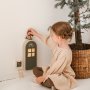 Weihnachtsmann-Tür mit LED-Licht - Grün - FABELAB Weihnachtsmann-Tür mit LED-Licht - Grün - FABELAB