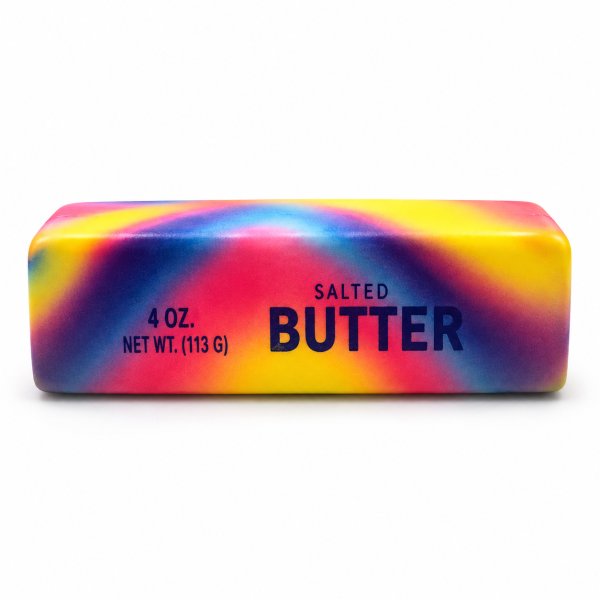 Squishy Butter - Regenbogen - Langsam aufgehender Boden Squishy Butter - Regenbogen - Langsam aufgehender Boden