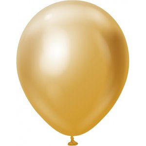 Luftballons schlicht - Premium 30 cm - Gold Chrom Luftballons schlicht - Premium 30 cm - Gold Chrom