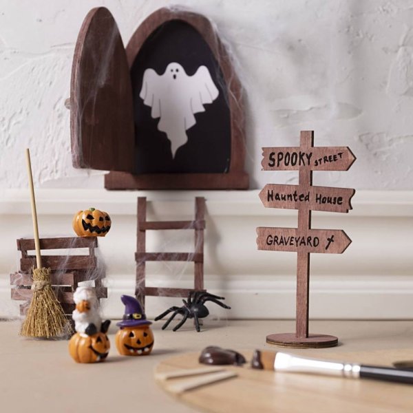 Halloween-Tür - DIY-Set Halloween-Tür - DIY-Set