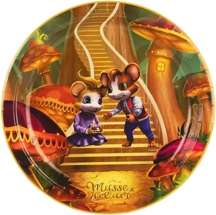 Pappteller - Mickey & Helium - Abenteuer - 8er-Pack