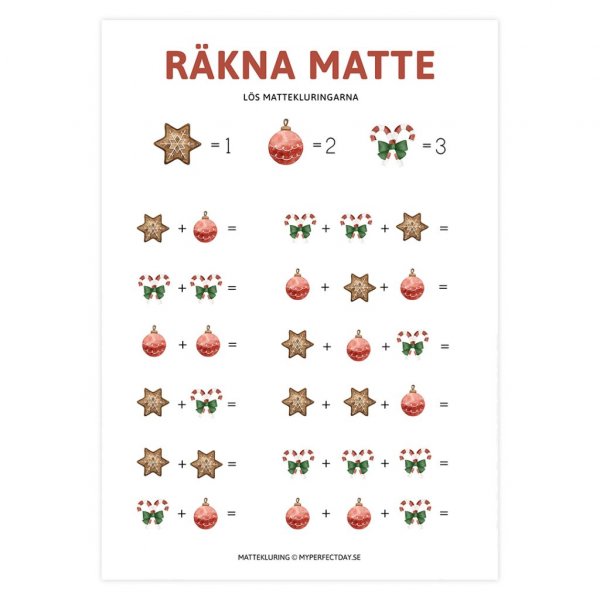 Weihnachtsdekorationen - 5er-Pack - Kit 1