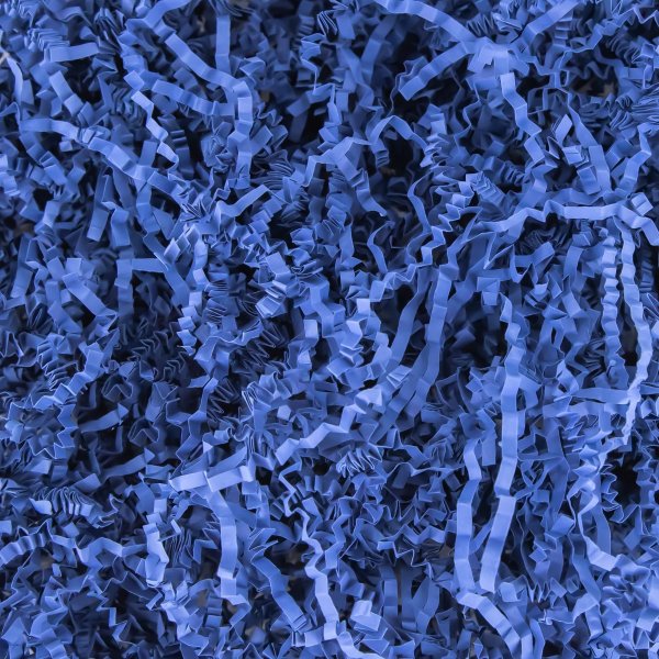 Zerkleinertes Seidenpapier für Geschenktüten/Geschenkboxen - Marineblau - 50 g Zerkleinertes Seidenpapier für Geschenktüten/Geschenkboxen - Marineblau - 50 g