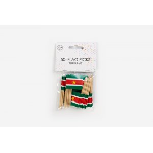 Handflaggen Suriname, 50er-Packung Handflaggen Suriname, 50er-Packung