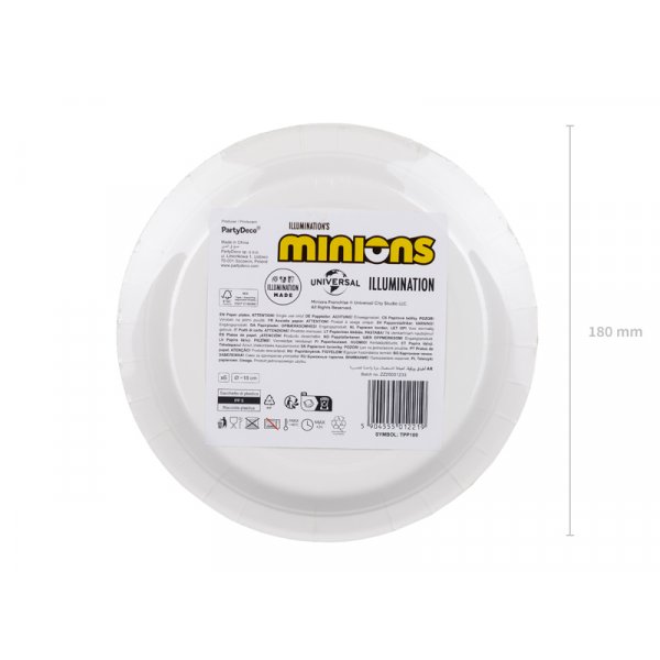 Minions-Mix aus Papptellern Minions-Mix aus Papptellern