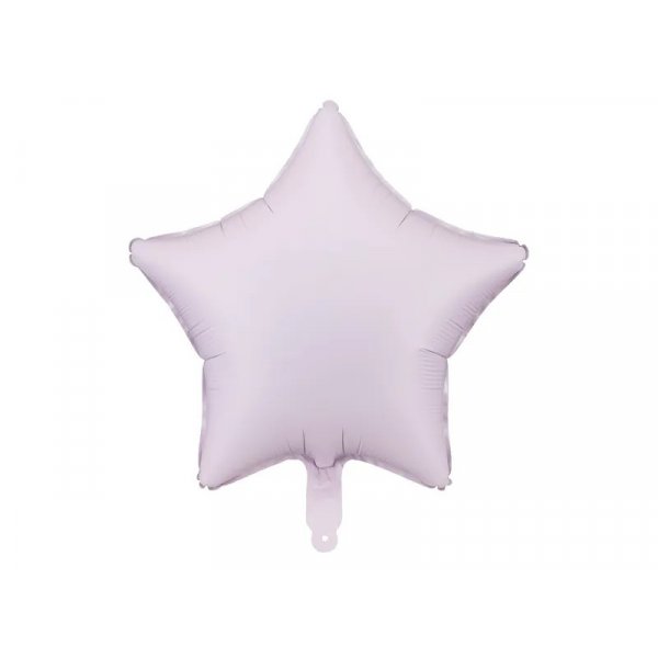Folienballon - Stern - Mattlila - 48 cm