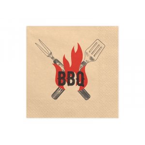Servietten - Grillen - 33 x 33 cm - 20er-Packung