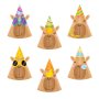 Partyhüte - Wasserschwein - 6er-Pack Partyhüte - Wasserschwein - 6er-Pack