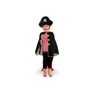 Piratenkostüm mit Umhang - Kostüm - 116-128 cm (5-8 Jahre) Piratenkostüm mit Umhang - Kostüm - 116-128 cm (5-8 Jahre)