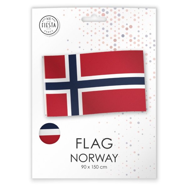 Flagge - Stoff - Norwegen - 90 x 150 cm Flagge - Stoff - Norwegen - 90 x 150 cm