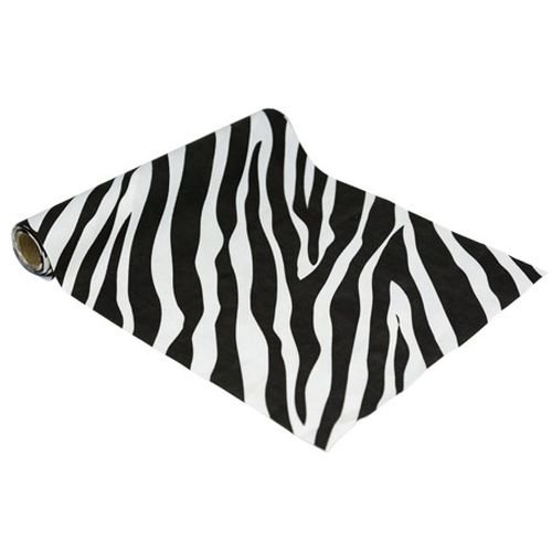 Tischläufer aus Stoff - Zebra - 28 cm x 3 m Tischläufer aus Stoff - Zebra - 28 cm x 3 m