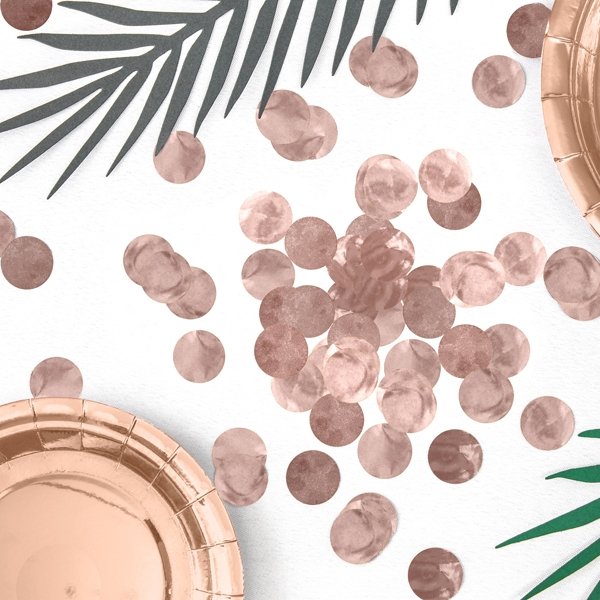 Konfetti - Metallic - Roségold