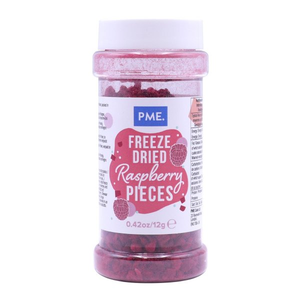 Gefriergetrocknete Himbeeren - 12 g - PME Gefriergetrocknete Himbeeren - 12 g - PME