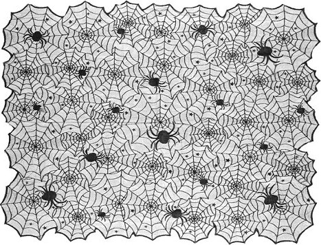 Tischdecke - Halloween - Spinnennetz - 135x180 cm Tischdecke - Halloween - Spinnennetz - 135x180 cm