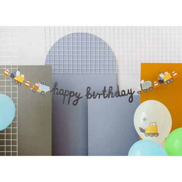 Banner - Alles Gute zum Geburtstag - LKW-Party