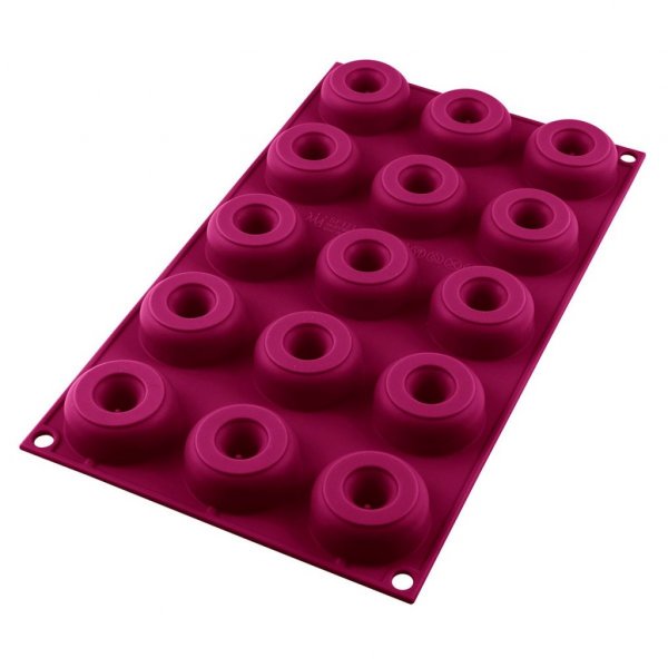 Silikonform - Mini-Donuts - Silicomart