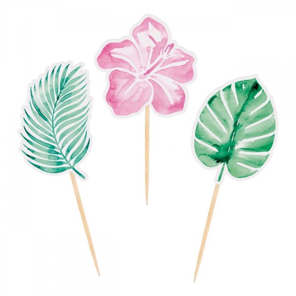 Partypicks Happy Summer Time - 12er-Packung Partypicks Happy Summer Time - 12er-Packung