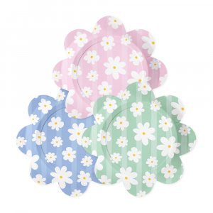 Pappteller - Sommerblumen - 23 cm - 8er-Packung Pappteller - Sommerblumen - 23 cm - 8er-Packung