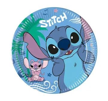 Pappteller - Stitch & Angel - 20 cm - 8er-Pack Pappteller - Stitch & Angel - 20 cm - 8er-Pack