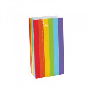 Papiertüten - Mini - Regenbogen - 12er-Pack Papiertüten - Mini - Regenbogen - 12er-Pack