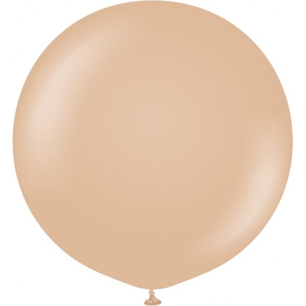 Luftballons einfarbig - Premium 60 cm - Wstensand