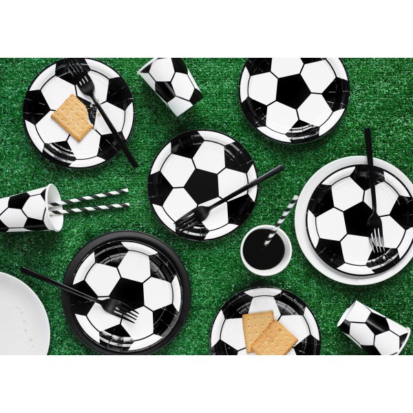 Dessertteller - Football Party - 6er-Pack