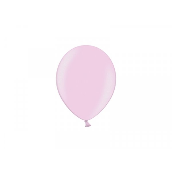 Mini-Luftballons - Metallic - Hellrosa - 10er-Pack