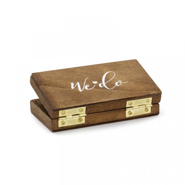 Ringbox - Holz - Mr & Mrs Ringbox - Holz - Mr & Mrs