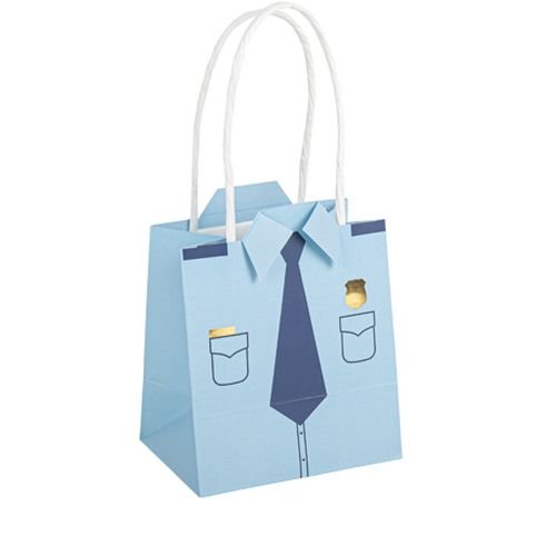 Geschenktüten Polizei - Blau - 4er-Pack Geschenktüten Polizei - Blau - 4er-Pack