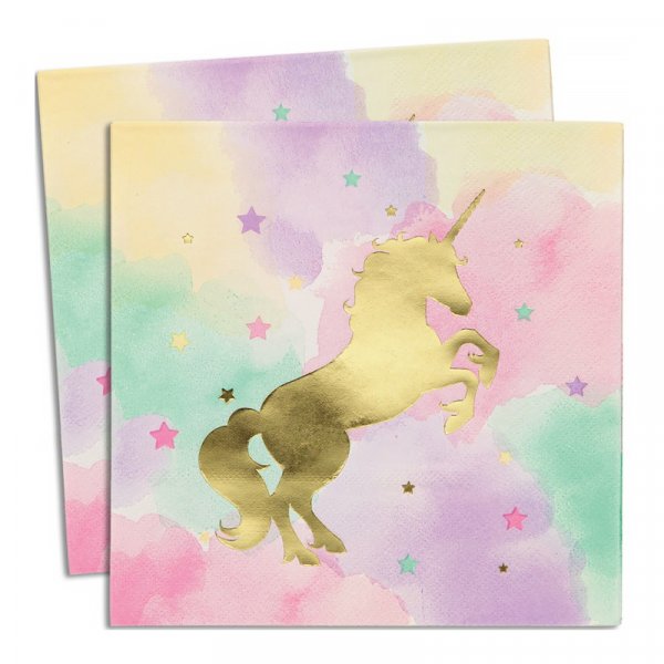 Servietten - Unicorn Sparkle - 16er-Pack Servietten - Unicorn Sparkle - 16er-Pack