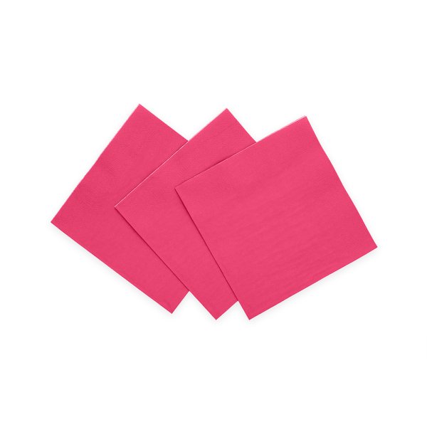 Kleine Servietten - Pink - 24 x 24 cm - 20er-Packung Kleine Servietten - Pink - 24 x 24 cm - 20er-Packung