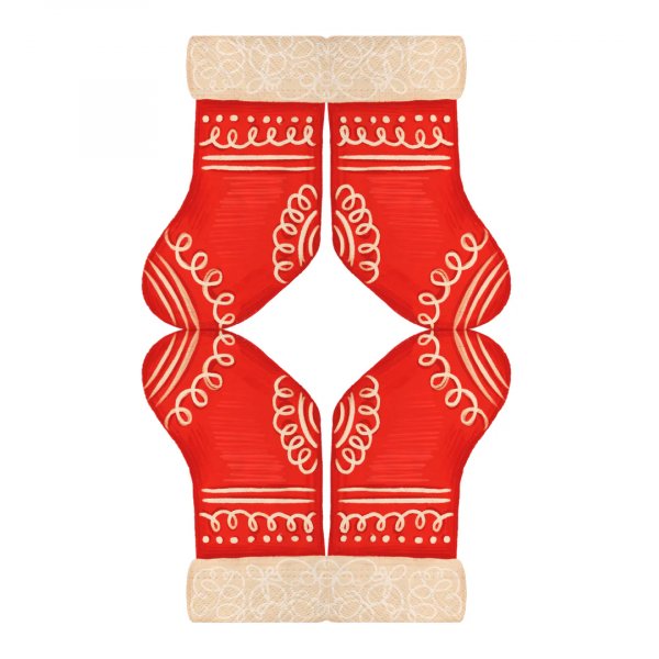 Servietten - Weihnachtsstrumpf - 10er-Pack Servietten - Weihnachtsstrumpf - 10er-Pack
