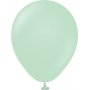 Mini-Luftballons einfarbig - Premium 13 cm - Macaron Green - 25er-Pack