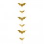 Girlande - Fledermuse - Goldmetallic