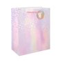 Geschenkt�ten/Angelstaubbeutel - Pastellfarbene Sterne & Mond - Klein, 18 x 23 cm - 12er-Packung
