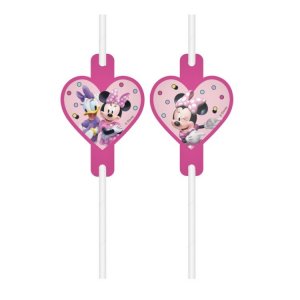 Minnie-Maus-Papierstrohhalme Minnie-Maus-Papierstrohhalme