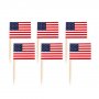 Partypicks - USA - 50er-Packung Partypicks - USA - 50er-Packung
