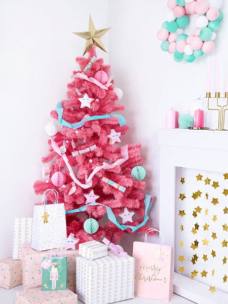 Geschenktten - 3er-Pack - Pink Christmas