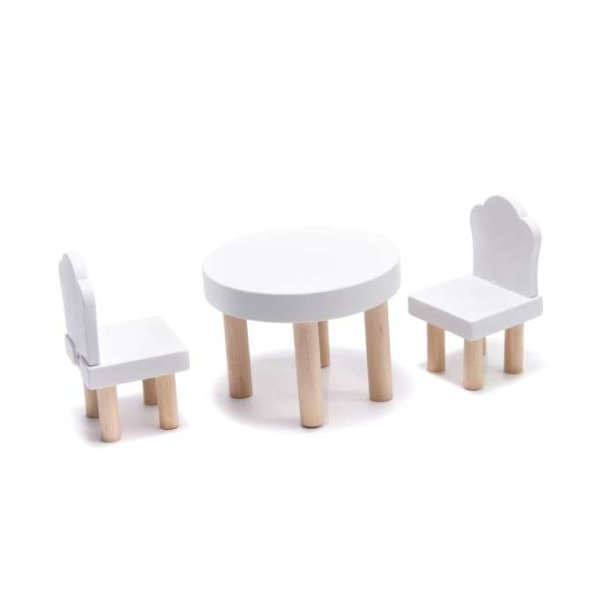 Puppenschrank aus MDF mit LED-Beleuchtung, 78 cm, weiß, inklusive 16 Möbelteilen - Bausatz Puppenschrank aus MDF mit LED-Beleuchtung, 78 cm, weiß, inklusive 16 Möbelteilen - Bausatz