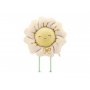 Folienballon - Blume - Nude - ca. 80 x 80 cm