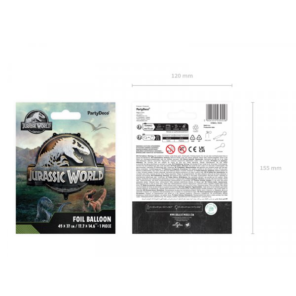 Folienballon Jurassic World Logo - Mix Folienballon Jurassic World Logo - Mix