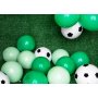 Luftballons - Pastellwei - Fuball - 6er-Pack