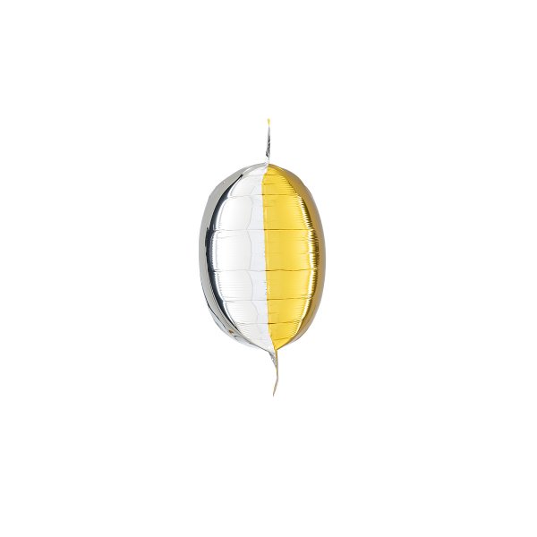 Kissenballons - Gold & Silber 47 cm