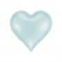 Folienballon - Sweetie Heart Satin Pastellblau 46 cm Folienballon - Sweetie Heart Satin Pastellblau 46 cm