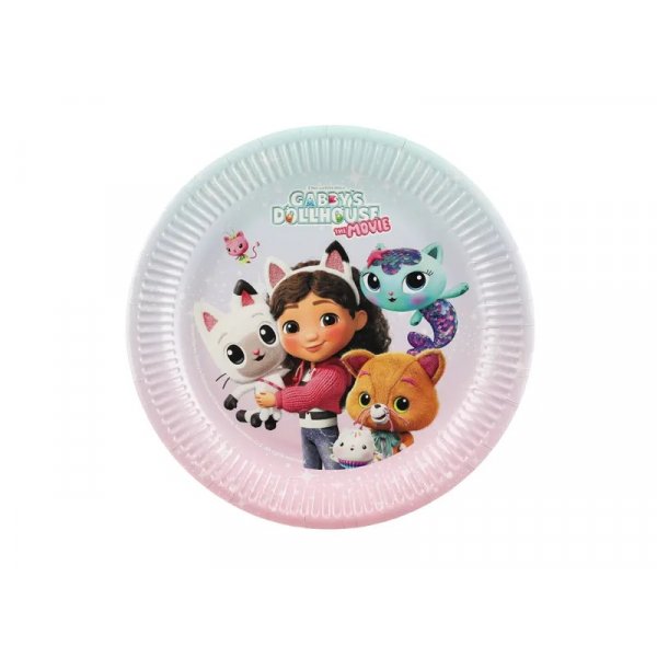 Teller - Gabby's Dollhouse - Der Film - 6er-Pack - 23 cm