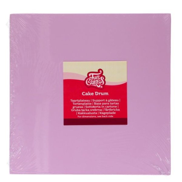 Dicke Kuchenform - Pastelllila - Quadratisch - 25 x 25 cm - FunCakes Dicke Kuchenform - Pastelllila - Quadratisch - 25 x 25 cm - FunCakes